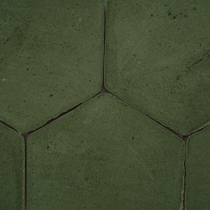 Piastrella esagonale Chroma 10 in verde per decorazione di pareti e pavimenti - Product Image 3