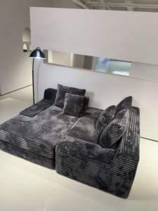 Ghế <span class=keywords><strong>sofa</strong></span> giường đa năng hiện đại, thiết kế mô đun, kiểu dáng vuông, bán buôn từ nhà máy - dành cho căn hộ, trung tâm thương mại và biệt thự - Product Image 6