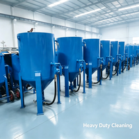 Machine de sablage professionnelle avec nettoyage de haute précision pour les pièces métalliques et plastiques de formes complexes