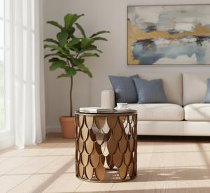 Mesa Consola Moderna de Aluminio, Mueble Ligero de Metal para Comedor, Sala de Estar, Dormitorio, Hotel, Oficina, Salón - Product Image 2