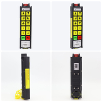 Control Remoto Inalámbrico Avanzado de 10 Teclas, Doble Velocidad, Tri-Proof, IP67, Parada de Emergencia, 4 Teclas Programables, 36V-550V, para Grúa Aérea