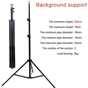 Giá đỡ khung nền chụp ảnh phim ảnh selfie 2x3m, hỗ trợ phát trực tiếp, quay video, chụp ảnh studio - Product Image 4