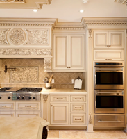 Armoire de cuisine moderne Armoires classiques françaises ultra-luxe Usine de haute qualité personnalisée