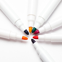 Marqueurs pour tableau blanc d'école colorés, stylos pour tableau blanc sec, marqueurs pour tableau blanc avec gomme intégrée, stylos à dessin pour enfants, marqueurs