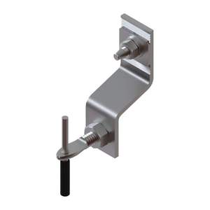 Staffa di ancoraggio regolabile in acciaio inox tipo <span class=keywords><strong>Omega</strong></span> per il supporto della parete del sistema di fissaggio del rivestimento in pietra - Product Image 3