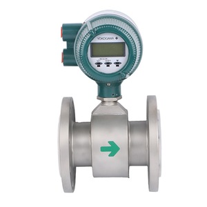 เครื่องวัดการไหลแบบแม่เหล็กไฟฟ้า Yokogawa แบบหน้าแปลน สำหรับของเหลว น้ำ น้ำเสีย สื่อที่นำไฟฟ้า 1-100000 ลูกบาศก์เมตรต่อชั่วโมง ความแม่นยำ +/-0.5% - Product Image 1