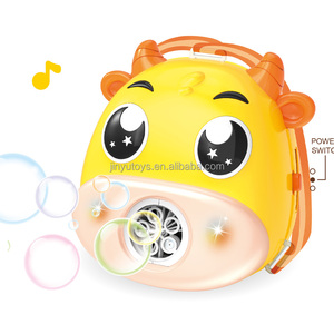 Productos de tendencia, máquina de burbujas de música de vaca de dibujos animados de plástico, juguetes de agua para niños y diversión para hacer burbujas para niños Jouets - Product Image 1