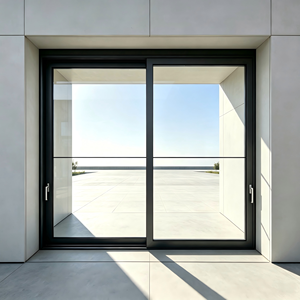 Puerta Corredera de Vidrio de Aleación de Aluminio Deioux con Sistema de Cierre Suave para Jardín, Precio Competitivo de Fábrica - Product Image 1
