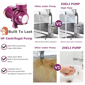 Bomba de Agua Portátil de Alta Potencia ZHELI CB CE <span class=keywords><strong>Serie</strong></span> HF para Jardín y Granja, Sistema de Riego Agrícola, <span class=keywords><strong>1</strong></span>.5hp, 220v, 3 Pulgadas - Product Image 3