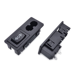 250V 10A chuyển đổi <span class=keywords><strong>2</strong></span> trong <span class=keywords><strong>1</strong></span> Ổ cắm điện AC-03D <span class=keywords><strong>snap</strong></span> nam nối phích cắm & ổ cắm - Product Image 2