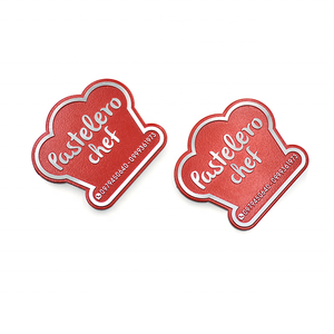 Tùy chỉnh nhôm tên nơi máy in thời trang hóa chất khắc cho tấm kim loại chết cắt chữ trong bất kỳ màu sắc - Product Image 2