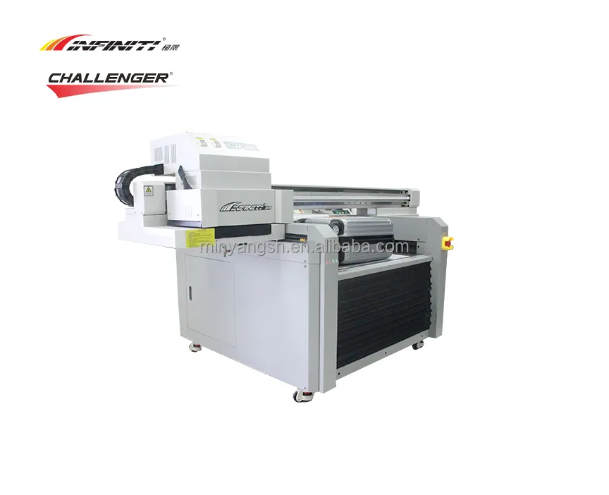 เครื่องพิมพ์ Infiniti 9060 เครื่องพิมพ์ UV ขนาดเล็กแบบแท่นขวดกระบอกหมุนพิมพ์เครื่องพิมพ์แบบกําหนดเองเครื่องพิมพ์ UV อิงค์เจ็ท