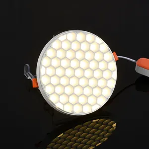 Hot Sale High Brightness 85-265V LED Honeycomb Commercial Frameless Panel Light