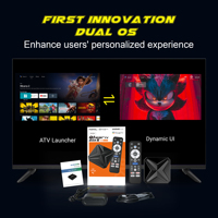 Nouvelle Box TV Android 4K Mortal Q1mini+ 2026 avec Android 14.0 RK3518, Mail450, HDR10+, Lecteur Multimédia en Streaming et Télécommande Vocale Google