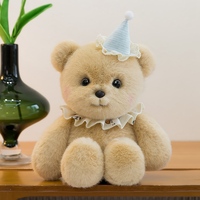 Jouet en peluche moelleux personnalisable avec rembourrage en coton PP, animal en peluche doux pour bébés de 2 à 4 ans