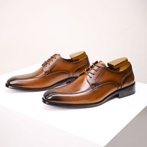 Zapatos Formales de Cuero Estilo Japonés 2026 para Hombre, Zapatos de Cuero Genuino para Negocios, Retro, Británicos, Casuales, de Piel de Vaca - Product Image 5