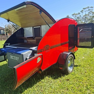 Caravane légère, camping-car, motorhome, excellente isolation thermique, mini caravane en forme de larme avec salle de bain - Product Image 2