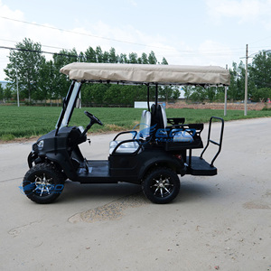 Hot Selling Club Electric Golf Cart Customized Electric Street Legal Golf Hunting Cart 4seater Off-road Electric Sightseeing Car - Product Image 4
