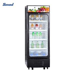 Vitrina Refrigerada para Bebidas, Exhibidor Vertical con Puerta de Vidrio Simple, Modelo SC-350L - Product Image 3