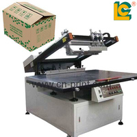 Machine de sérigraphie à plat à bras oblique Chine Machine de sérigraphie à plat automatique à hologramme pour sac en papier