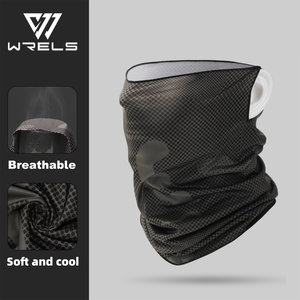WRELS Vente en gros Cache-cou respirant unisexe pour sports d'été en extérieur avec passants pour les oreilles et protection UV - Product Image 2