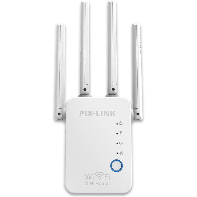 New Home Wired Wi-Fi Repeater & Extender with 300Mbps 2.4G Signal Amplification OEM ODM WPS Support