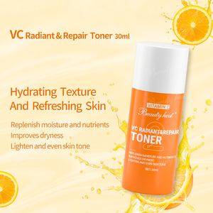 4 Stuks Vc Reizen Geschenk Sets Vc Verhelderende Reiniger Toner <span class=keywords><strong>Serum</strong></span> Crème Vitamine C Voedende Anti-Aging Vrouwen Huidverzorgingsset - Product Image 5