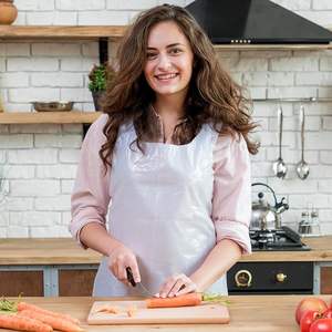 Delantal de Plástico Impermeable para Adultos, para Comer Cangrejo y Mariscos - Product Image 3