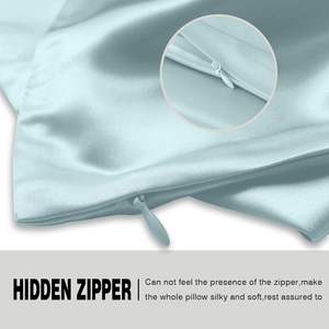 Custom Square Animal Print Pure Silk Pillowcase Zipper Closure Eco-Friendly Non-Toxic Luxury Home Hotel 100% Real 6A Mulberry - Product Image 3