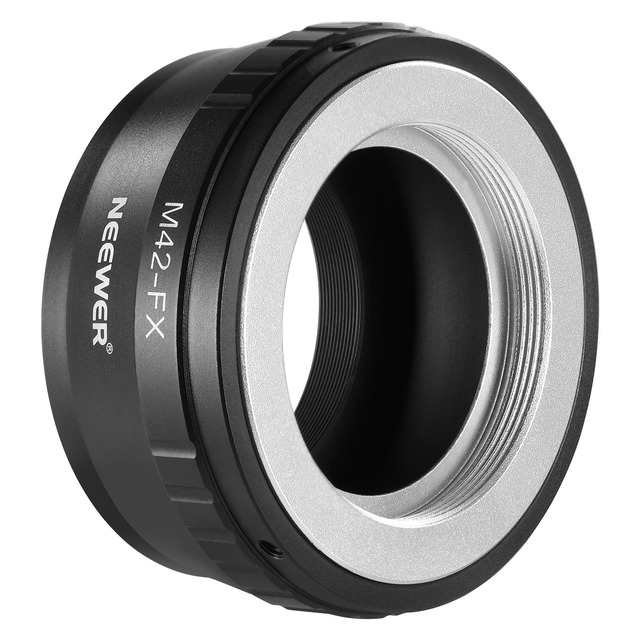 NEEWER M42 to Fuji X Lens Mount Adapter Compatible with M42 Lenses for Fujifilm X Series Mirrorless Cameras X-T2 X-T3 X-T5 X-T20