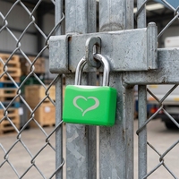 Cadenas d'amour en aluminium personnalisable avec gaine en plastique, étanche et durable, à clé, pour clôture, pont, souvenir, OEM, vente en gros