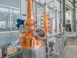 Destilador de alcoholes ZJ 300L, máquina para hacer ginebra, equipo de destilería de brandy, máquina de destilación de whisky - Product Image 3