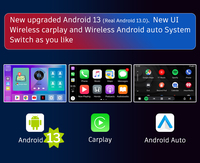 Nuevo modelo S65 Smart Car Key Universal Car AI Box con nuevo CarPlay Android 13 y función IPTV 1 año de garantía