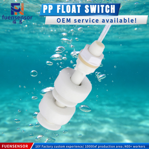 สวิตช์ระดับน้ำแบบลอยตัว PP สำหรับระบบรดน้ำแบตเตอรี่แบบปิดอัตโนมัติ - Product Image 1