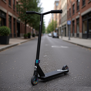 <span class=keywords><strong>Trottinette</strong></span> freestyle Vokul, <span class=keywords><strong>trottinette</strong></span> de stunt pro pour débutants, <span class=keywords><strong>trottinette</strong></span> en aluminium de niveau débutant pour enfants de 6 à 8 ans, skate park - Product Image 2