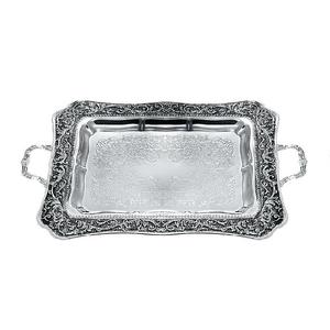 Plato de Aluminio Hecho a Mano con Tema Real, Diseños Elegantes de Fábrica, Múltiples Materiales Disponibles, Ideal para Uso en Interiores - Product Image 3