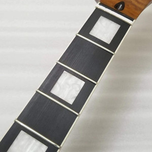 Mun Fingerboard với khối Inlay rang ngọn lửa Guitar Cổ - Product Image 5