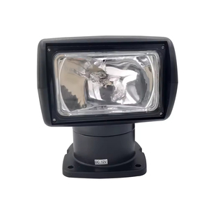 2V 100W 2500LM 360 °   Projecteur de recherche marin portable à halogène avec télécommande rotative, projecteur de bateau IP67 - Product Image 6