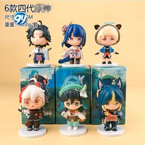 Figura de <span class=keywords><strong>Manga</strong></span> Furina <span class=keywords><strong>Genshin</strong></span> <span class=keywords><strong>Impact</strong></span> Klee Zhongli Surprise Anime Figura PVC Juguetes Catcher Egg Box Gashapon Machine Juego Premio Juguete - Product Image 4