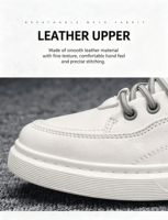 Chaussures Homme Printemps 2026 Nouveautés Bottes de Travail Durables Baskets Décontractées à Lacets Respirantes Couleur Unie Style Athlétique Tendance