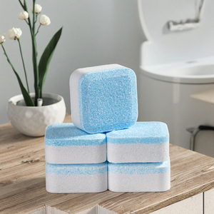 Pastiglie Detergenti Solide per Pulizia Profonda di Lavatrici a Carica Frontale e Superiore, Agente Disincrostante HE per Pulizia Efficiente del Serbatoio della Lavatrice - Product Image 2