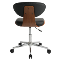 Chaise de bureau pivotante de luxe en cuir souple pour salle de réunion, chaise de travail pour ordinateur à domicile