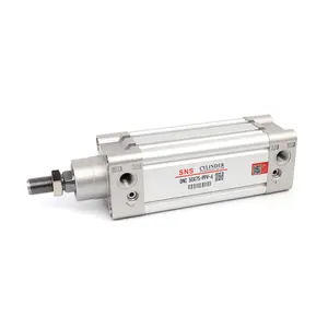 SNS DNC Series Double Acting Aluminum Alloy Standard Pneumatic Air Cylinder with ISO6431