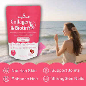 OLLI OEM ayı biyotin kollajen sakızlı Gummies lal cilt beyazlatma takviyesi şeker ücretsiz kollajen Gummies cilt için - Product Image 3