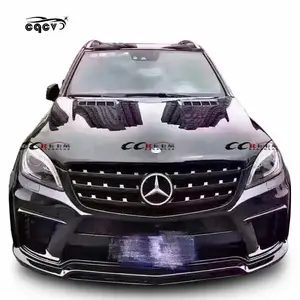 Kit Carrozzeria Stile WD con Ottima Compatibilità per <span class=keywords><strong>Mercedes</strong></span> <span class=keywords><strong>Benz</strong></span> Classe <span class=keywords><strong>ML</strong></span> W166, Paraurti Anteriore, Paraurti Posteriore e Parafanghi Allargati per ML400 Facelift - Product Image 1