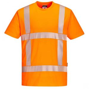 PORTWEST-T-shirt orange R413ORRM RWS-EAN 5036108383177 HI-VIS WORKWEAR - Product Image 1