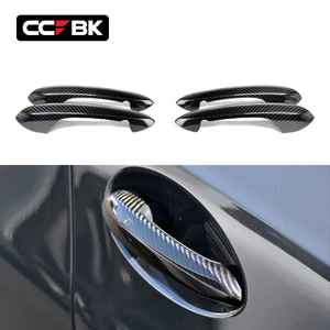 Cubiertas de Manijas de Puerta de Fibra de Carbono Seca para <span class=keywords><strong>BMW</strong></span> G20 G80 M3 G30 F90 M5 G32 G11 G16 F93 M8 X3 G01 F97 X4 X5 G05 F95 X6 X7 2020-2026 - Product Image 1