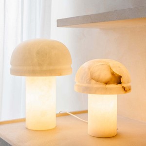 Mushroom <b>Table</b> <b>Lamp</b> Led Light Source E27 Bulb <b>Base</b> Switch Control Home Decor Lighting For Living Room Study Bedroom - Product Image 1