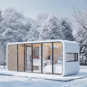 Petite maisonnette en forme de pomme pour une vie minimaliste et un hébergement économique - Product Image 4