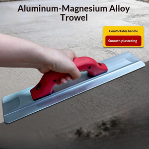 Llana de Aleación de Aluminio y Magnesio, Espátula Manual <span class=keywords><strong>para</strong></span> <span class=keywords><strong>Masilla</strong></span>, Raspador, Herramienta <span class=keywords><strong>para</strong></span> Alisar Concreto, Llana Grande, China - Product Image 5